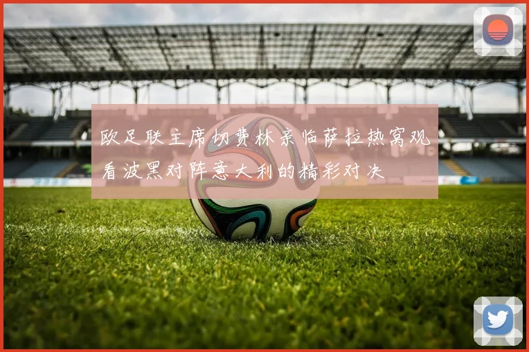 欧足联主席切费林亲临萨拉热窝观看波黑对阵意大利的精彩对决